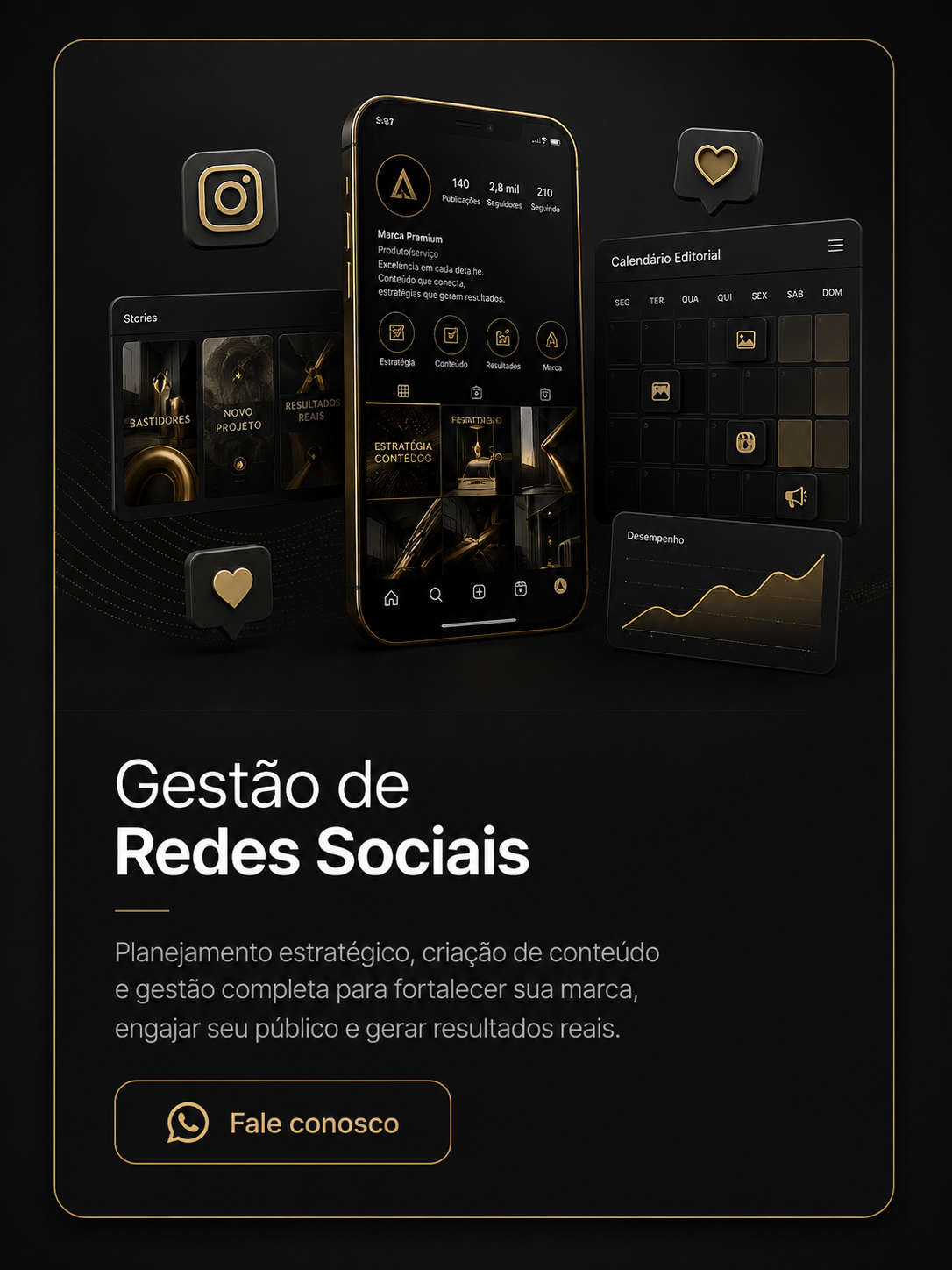 Arte de Gestão de Redes Sociais